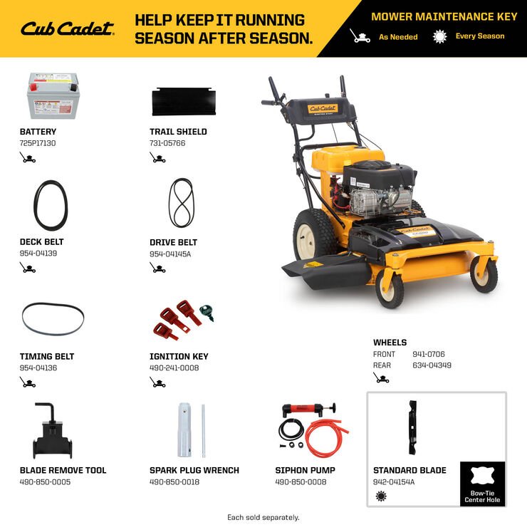 Cub Cadet CC 800 Lawn Mower - Image 9